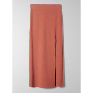 Aritzia Wilfred knit slit skirt